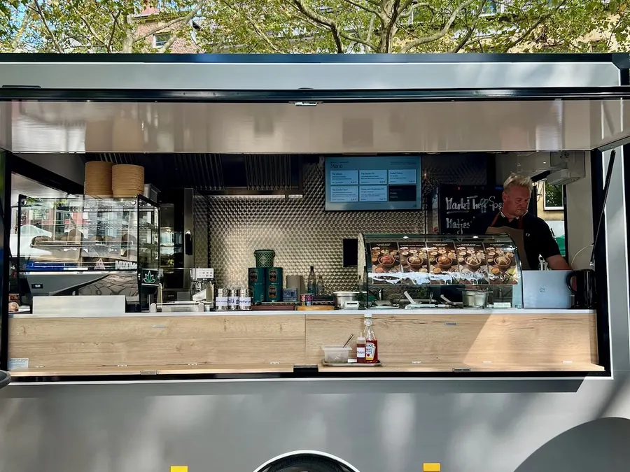 Der Shepherd's Delight Foodtrailer