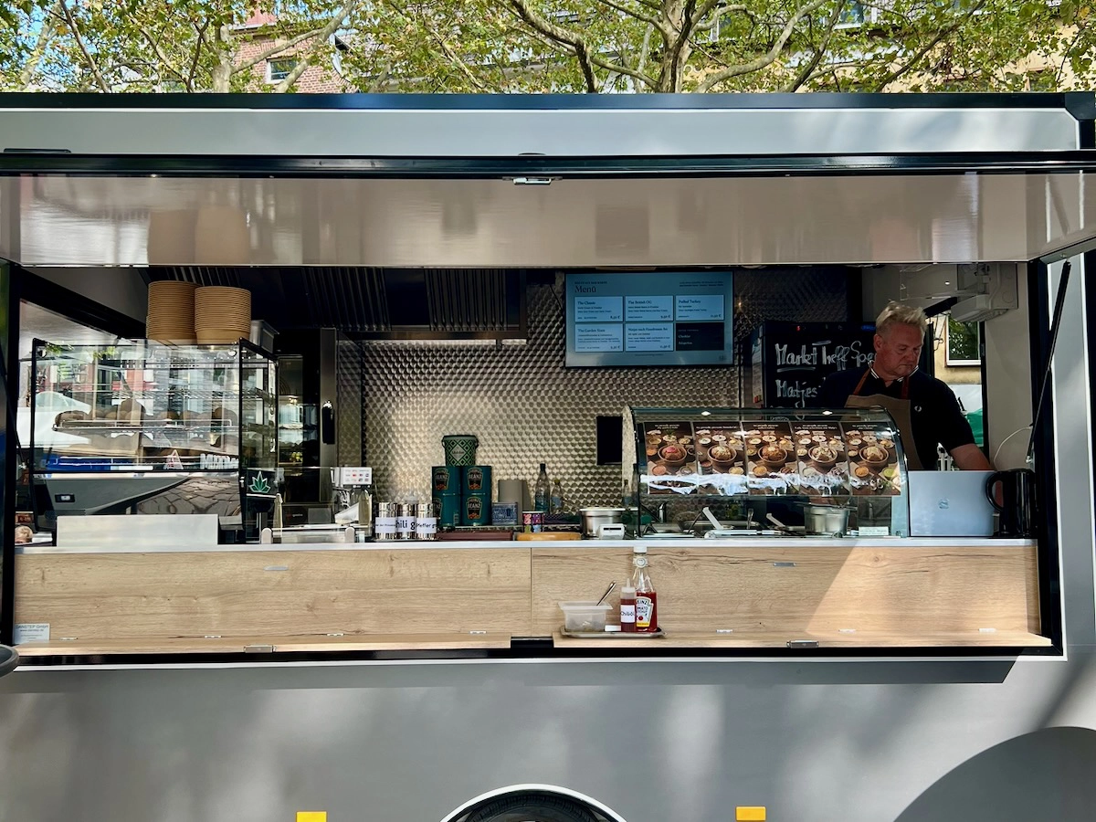 Der Shepherd's Delight Foodtrailer